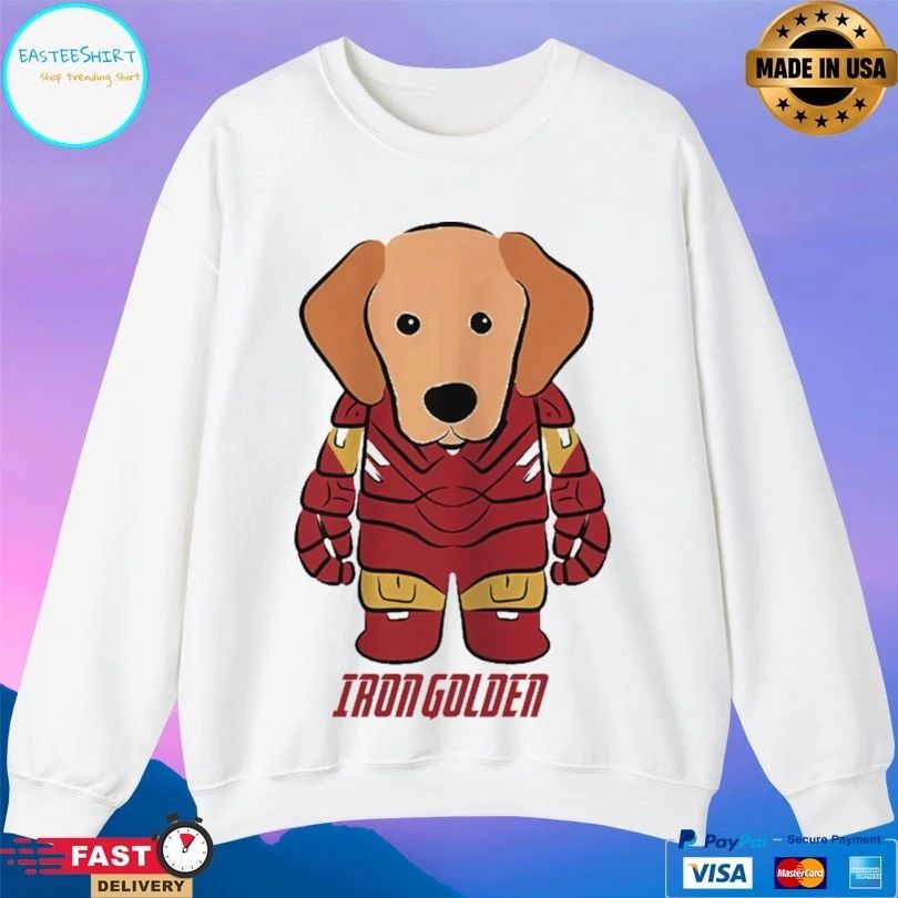 Iron Golden Retriever T-shirt