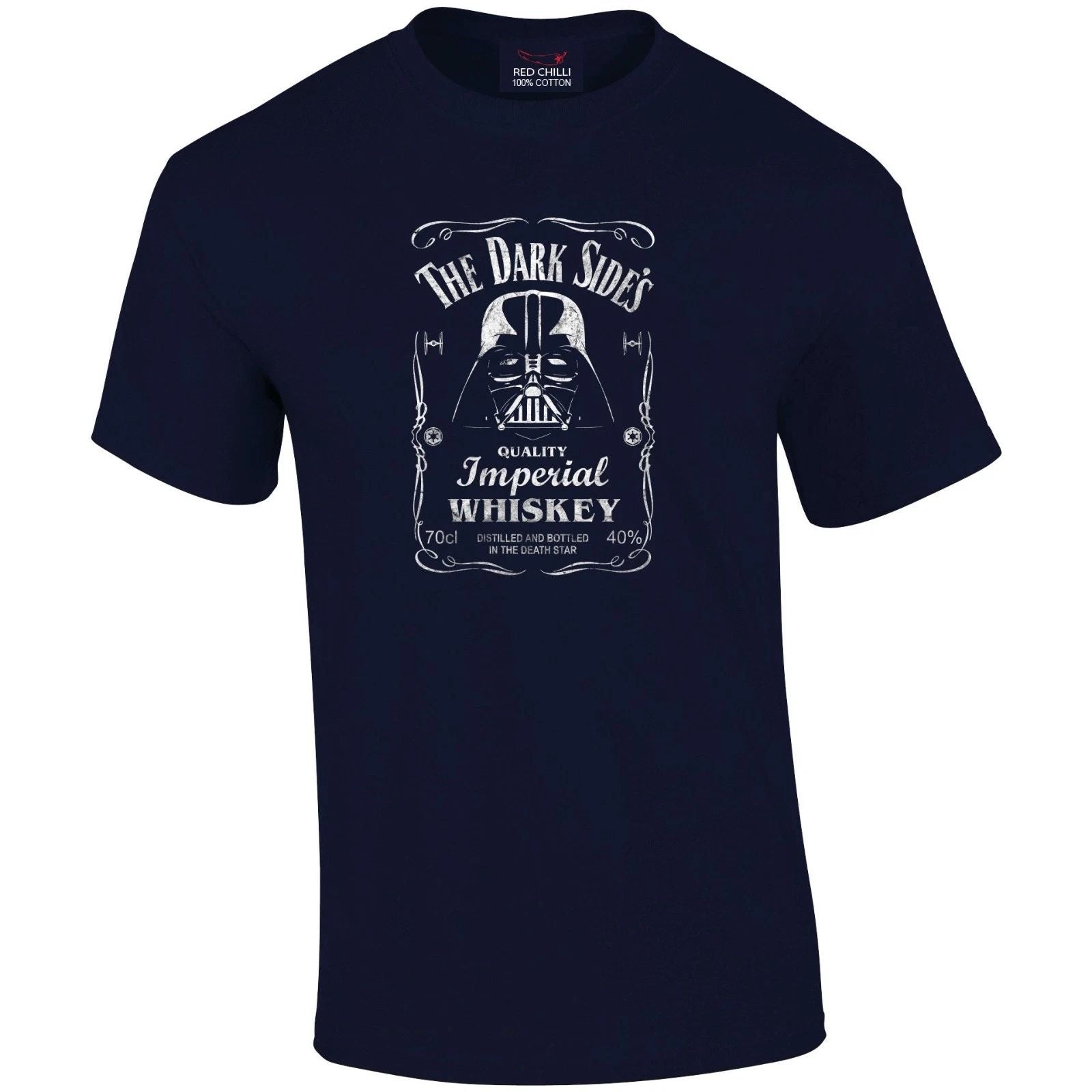 DARK SIDE INSPIRED T SHIRT  RETRO SCI FI REBEL