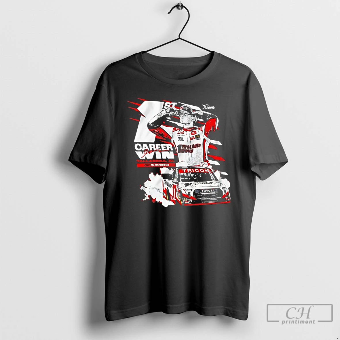 Classic Gio Ruggiero Talladega First Career Win Tricon Toyota Racing T Shirts