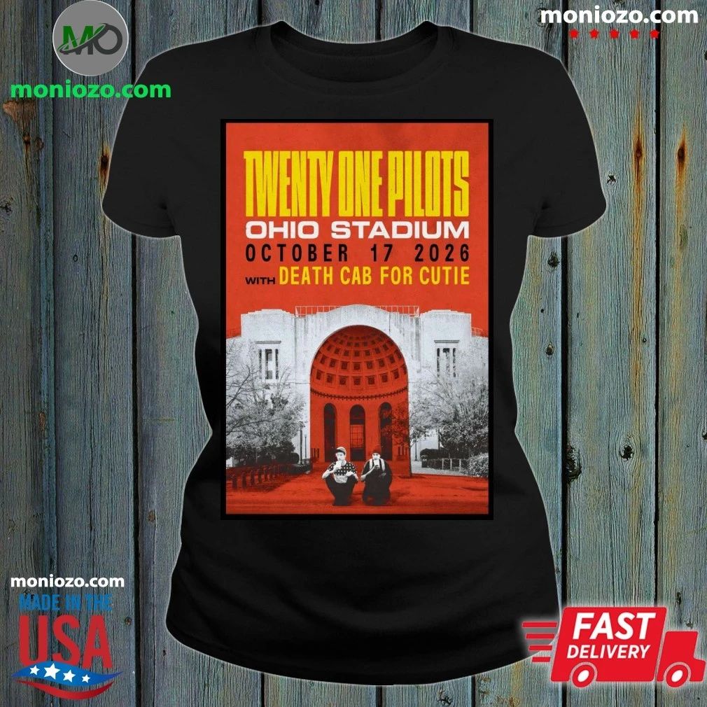Original Twenty One Pilots Ohio Stadium in Columbus OH Oct 17 2026 Poster Shirt