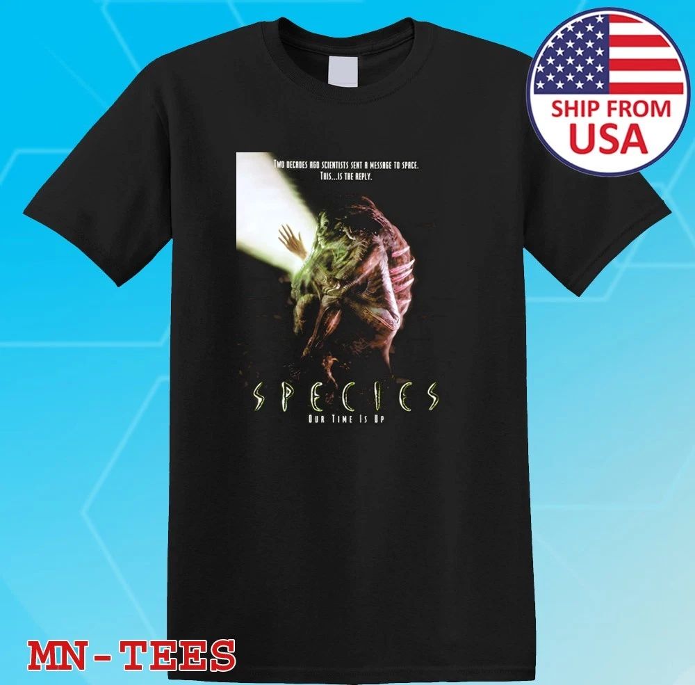 Species Sci-Fi 90's Movie Black Size S-5XL