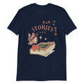 Vintage floral books stories urban Unisex T-Shirt