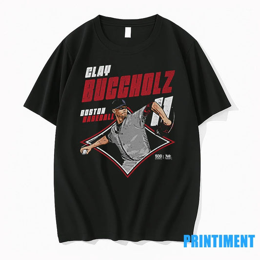 Clay Buccholz T Shirt Boston Mlbpaa 01 Tshirts Sweater