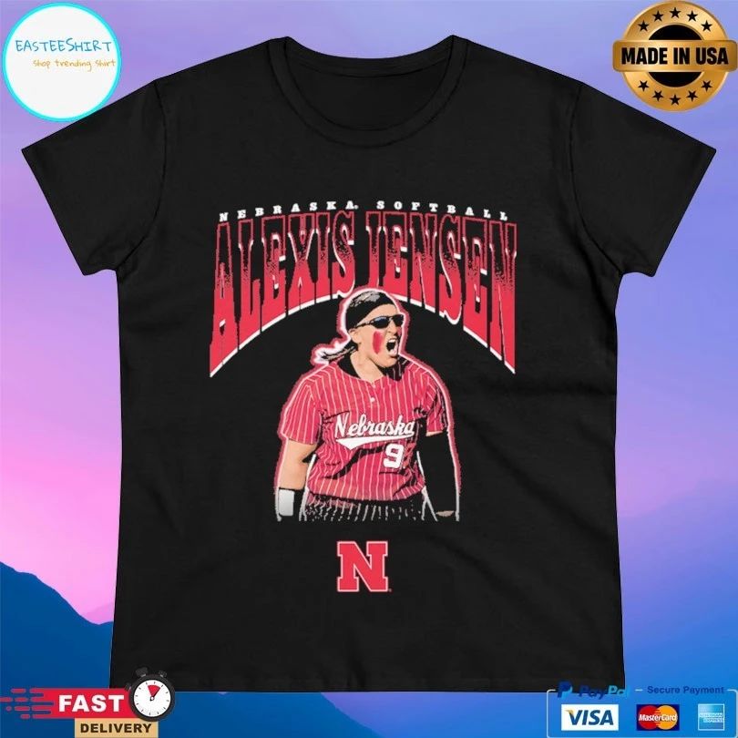 Alexis Jensen Nebraska Softball T-shirt