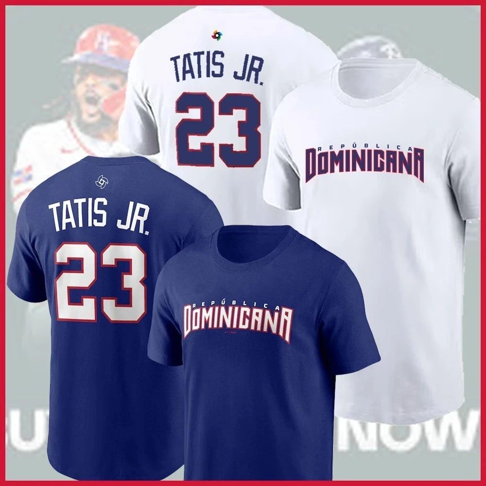 Tatis Jr.#23 Dominican Republic Baseball 2026 World Baseball Classic T-shirt