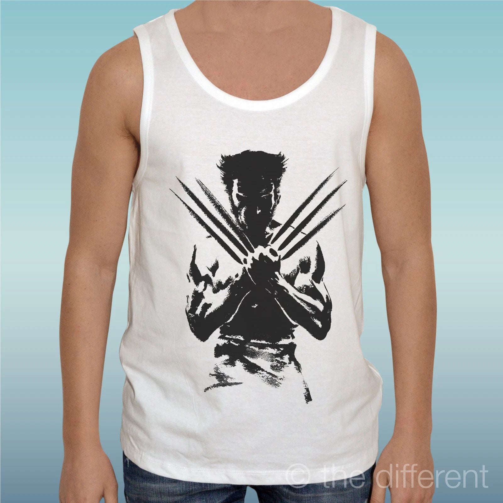 Canotta T-Shirt " Wolverine x-Man Comics " Tank Top Gift Idea