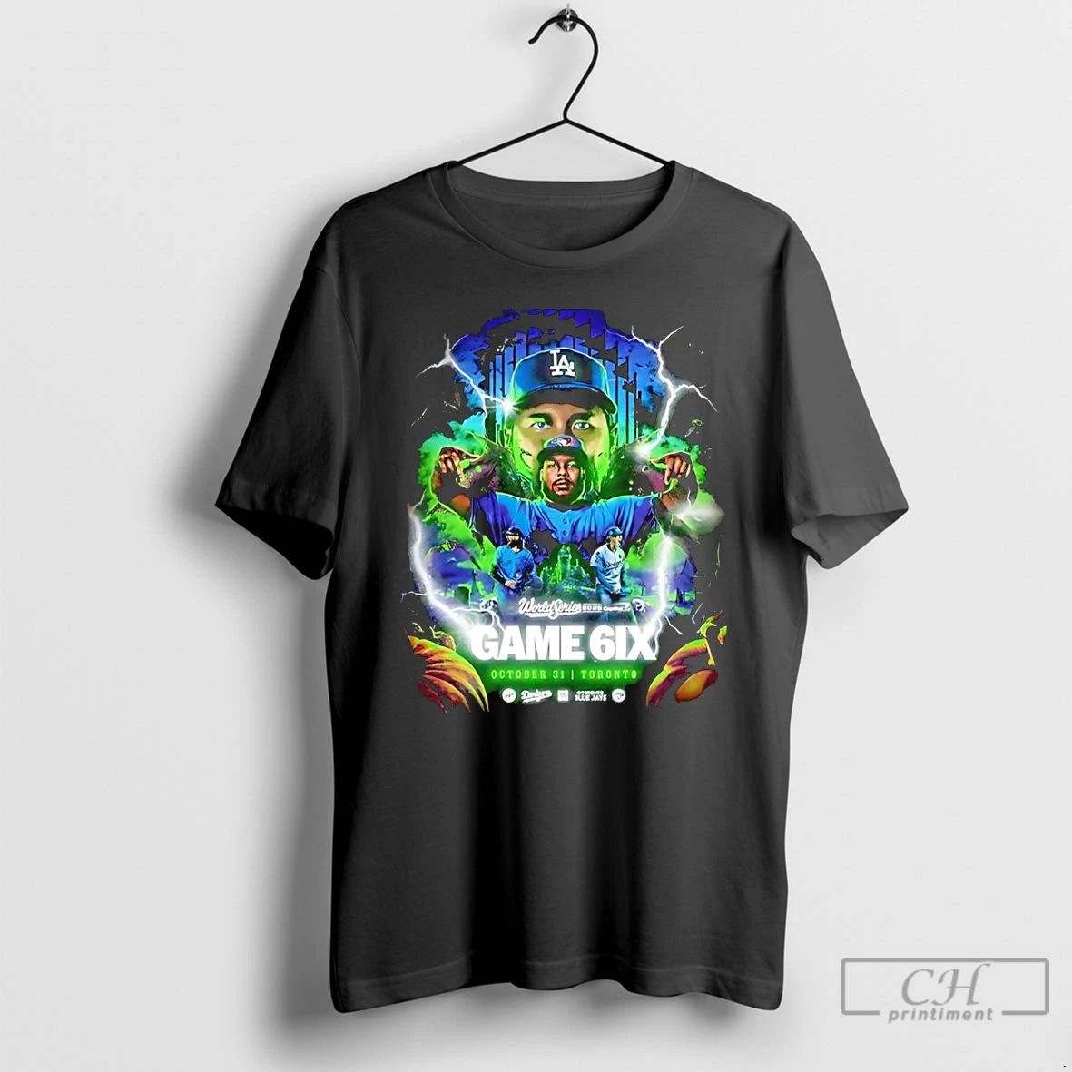 Classic Blue Jays Vs Dodgers World Series Game 6ix 2025 T Shirts