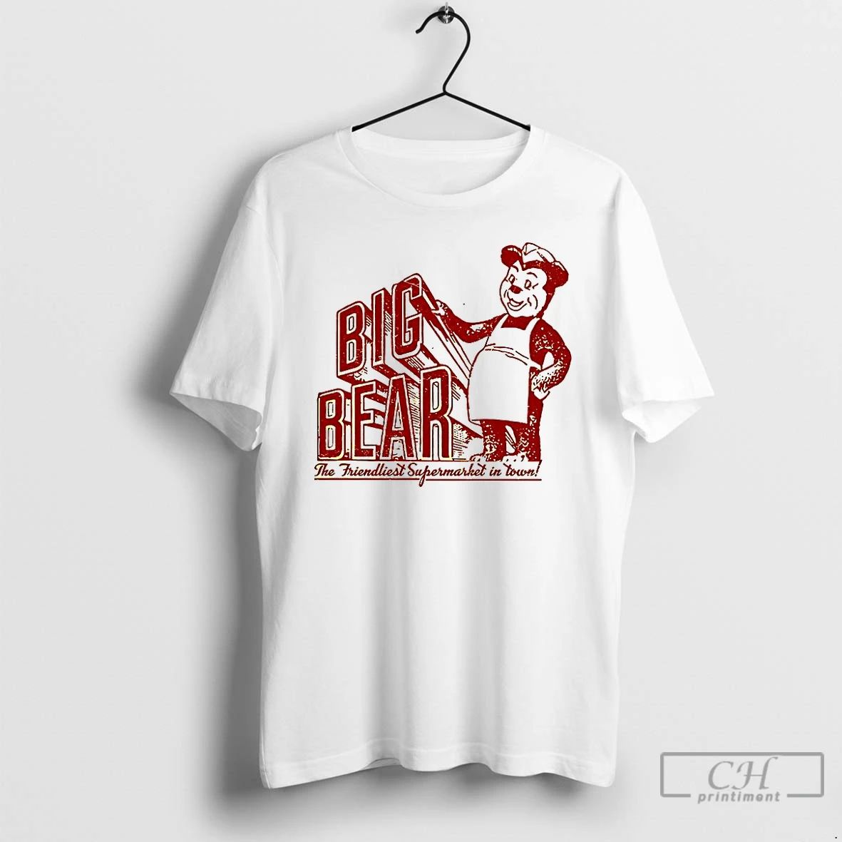 Classic Big Bear The Friendliest Supermarket In The Town San Diego T Shirts