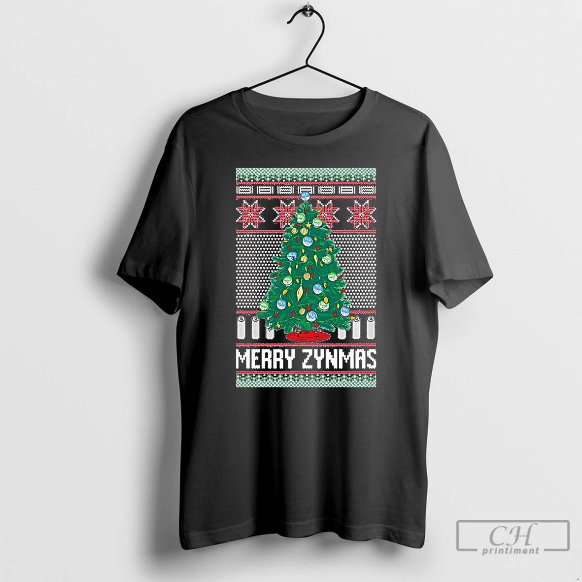 Premium Zyn Merry Zynmas Ugly Christmas T Shirts