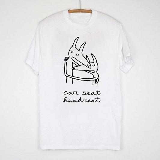 Car Seat Headrest Band Twin Fantasy Heavy Cotton White All Size Shirt