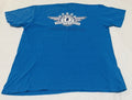 Rolls-Royce T Shirt Men XL Blue Made in USA Indy Aerospace 100 years