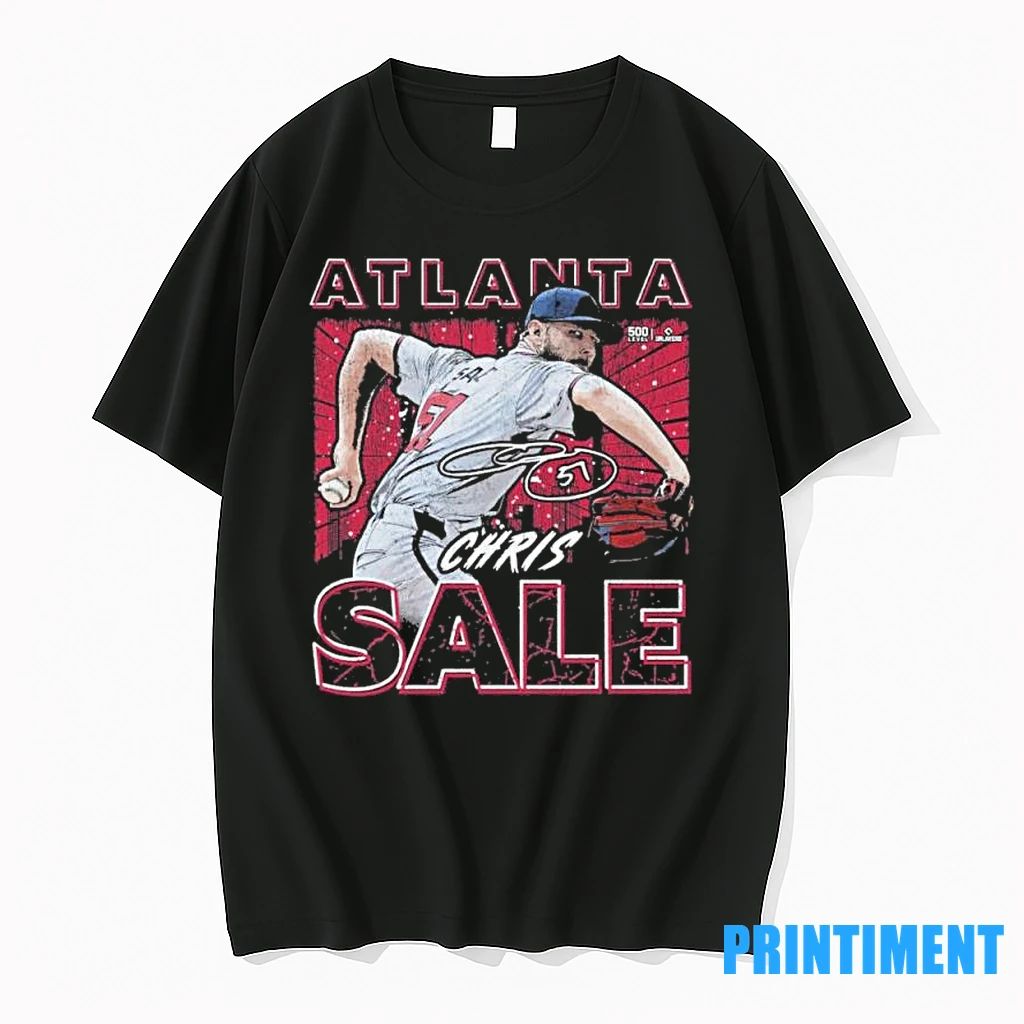 Chris Sale Atlanta Braves Gritty Tshirts Sweater