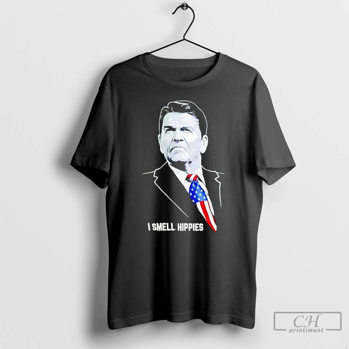 Ronald Reagan I Smell Hippies T Shirts