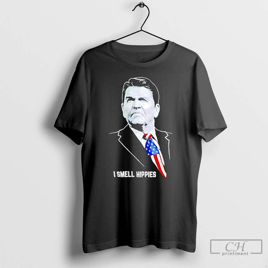 Ronald Reagan I Smell Hippies T Shirts