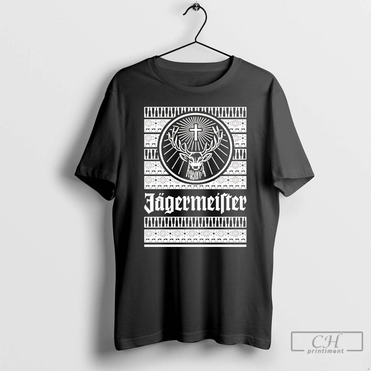 Classic Jagermeister Ugly Christmas T Shirts