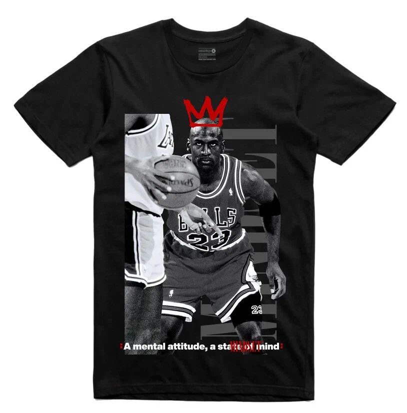 NEW Streetwear on Demand MJ 047 BLACK Tee Shirt SMALL-3XLARGE MADE IN USA