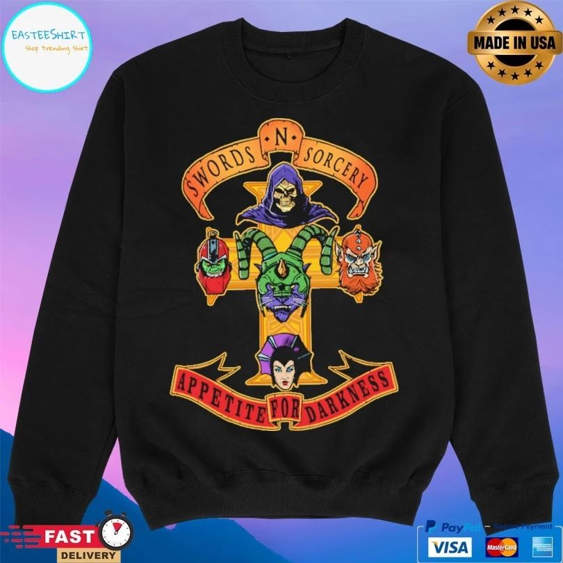 Swords And Sorcery Appetite For Darkness T-shirt