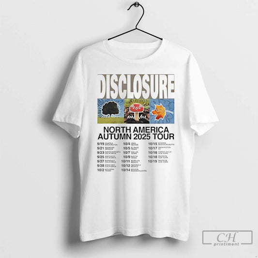 Premium Disclosure North America Autumn Tour 2025 T Shirts