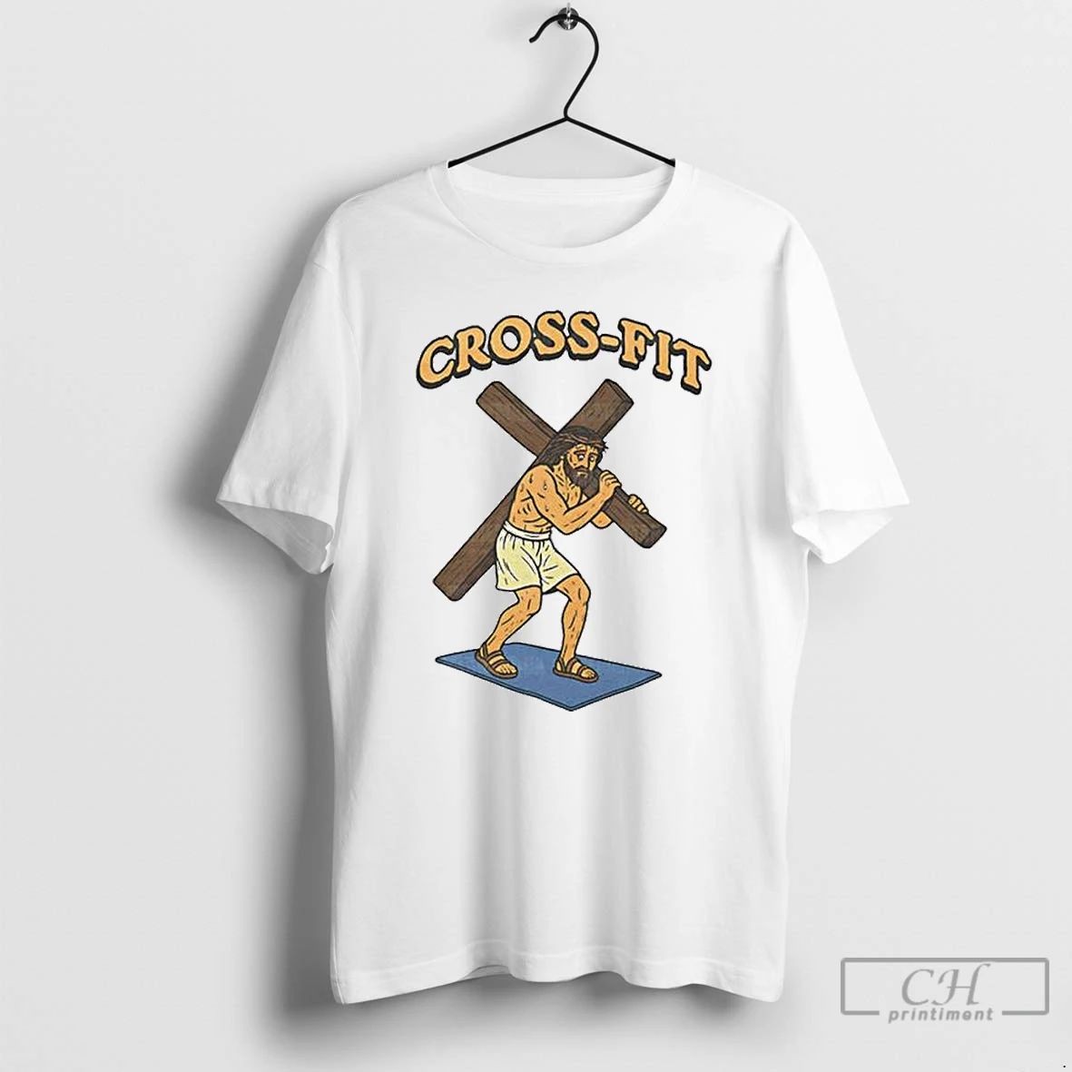 Classic Cross Fit Jesus Meme Ornaments T Shirts