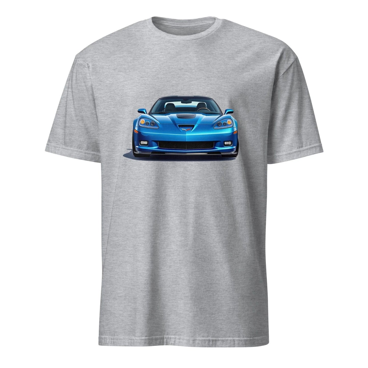 Blue vette C6 Z06 Front and Rear Custom Vette Owner Gift T-Shirt