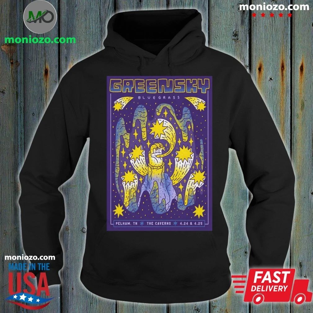 Original Greensky Bluegrass The Caverns In Grundy County TN Apr 24-25 2026 Poster T-Shirt