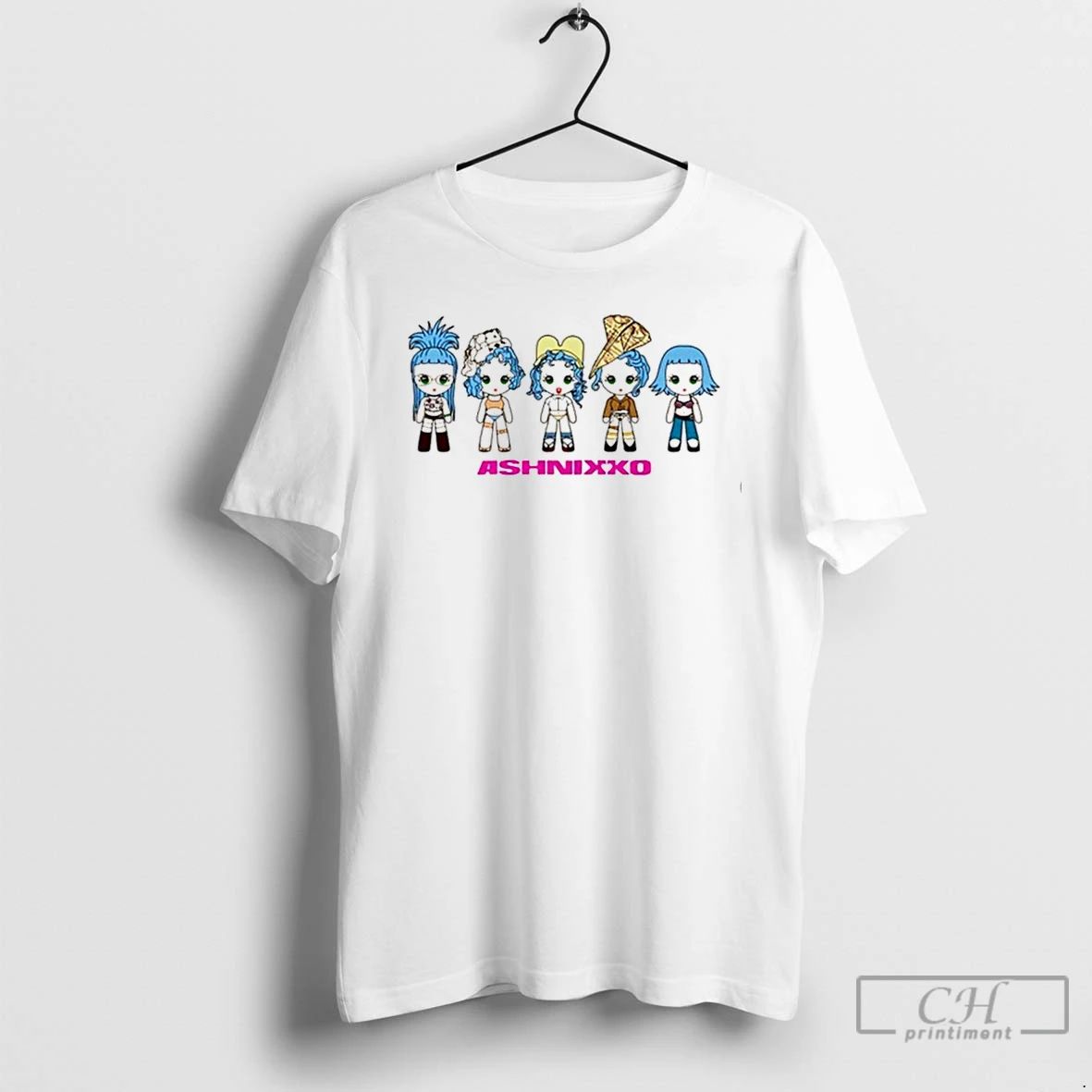 Classic Ashnikko Smoochies Dolls Anime T Shirts