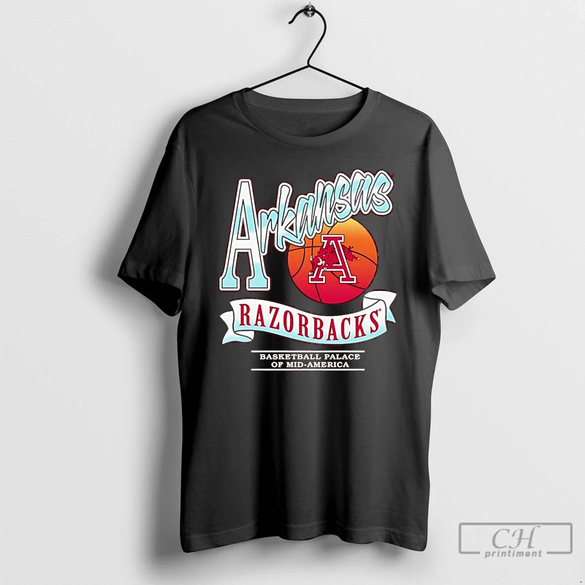 Premium Arkansas Razorbacks Basketball Palace Of Mid America T Shirts