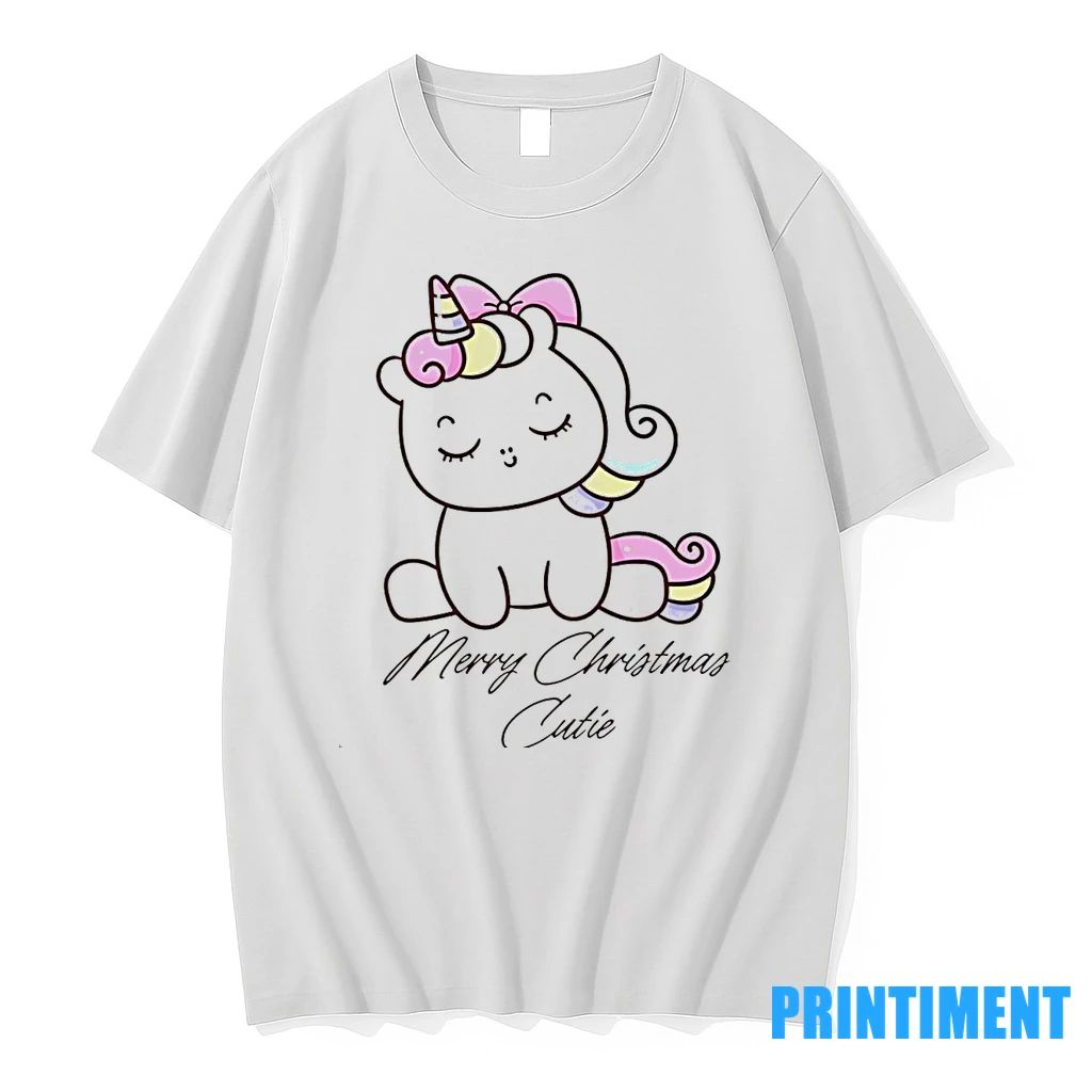 Merry Christmas Cutie Unicorn Tshirts Sweater