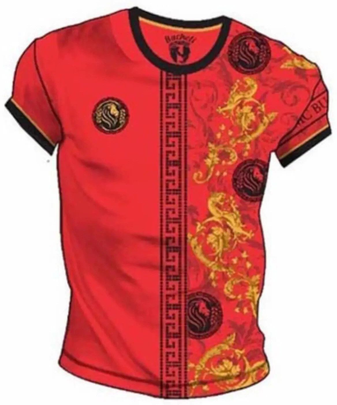 Men’s Bucheli T Shirt,Soft Cotton,Stretch,Italian Style L…..E3.B