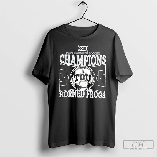 Classic Texas Christian University Womens Soccer 2025 Big 12 Regular Season Champions 2 Sided