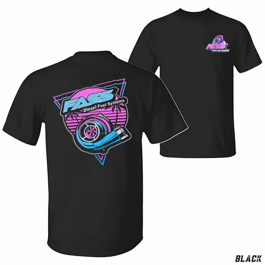 FASS Turbo Graphic Automotive T-Shirt, Diesel Fuel Systems Streetwear, Soft Cott