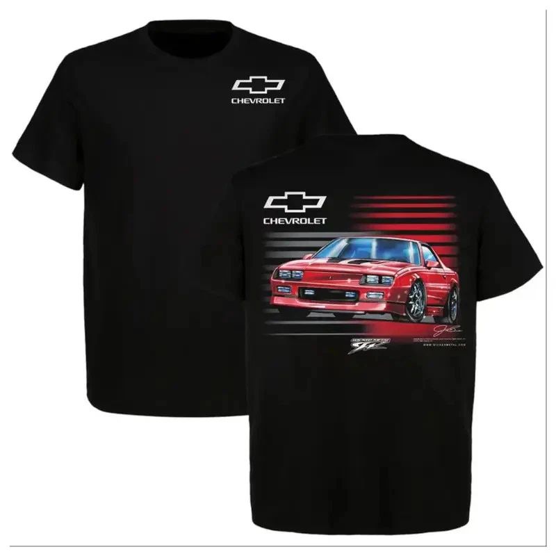 Chevrolet Camaro 80s Tee, 3rd Gen Red Muscle Car T-shirt, Muscle Car Enthusiast