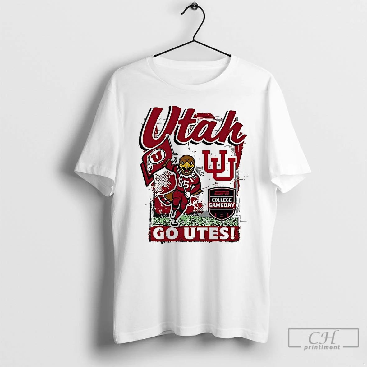 Classic Utah Utes Football College Gameday Go Utes Mascot T Shirts