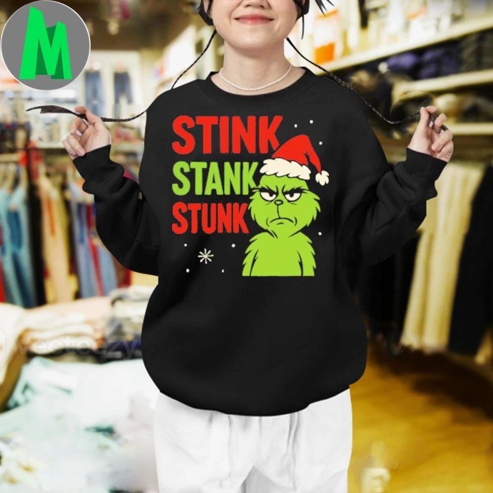 Original Stinks stanks stunks, Grinch Moment Shirt