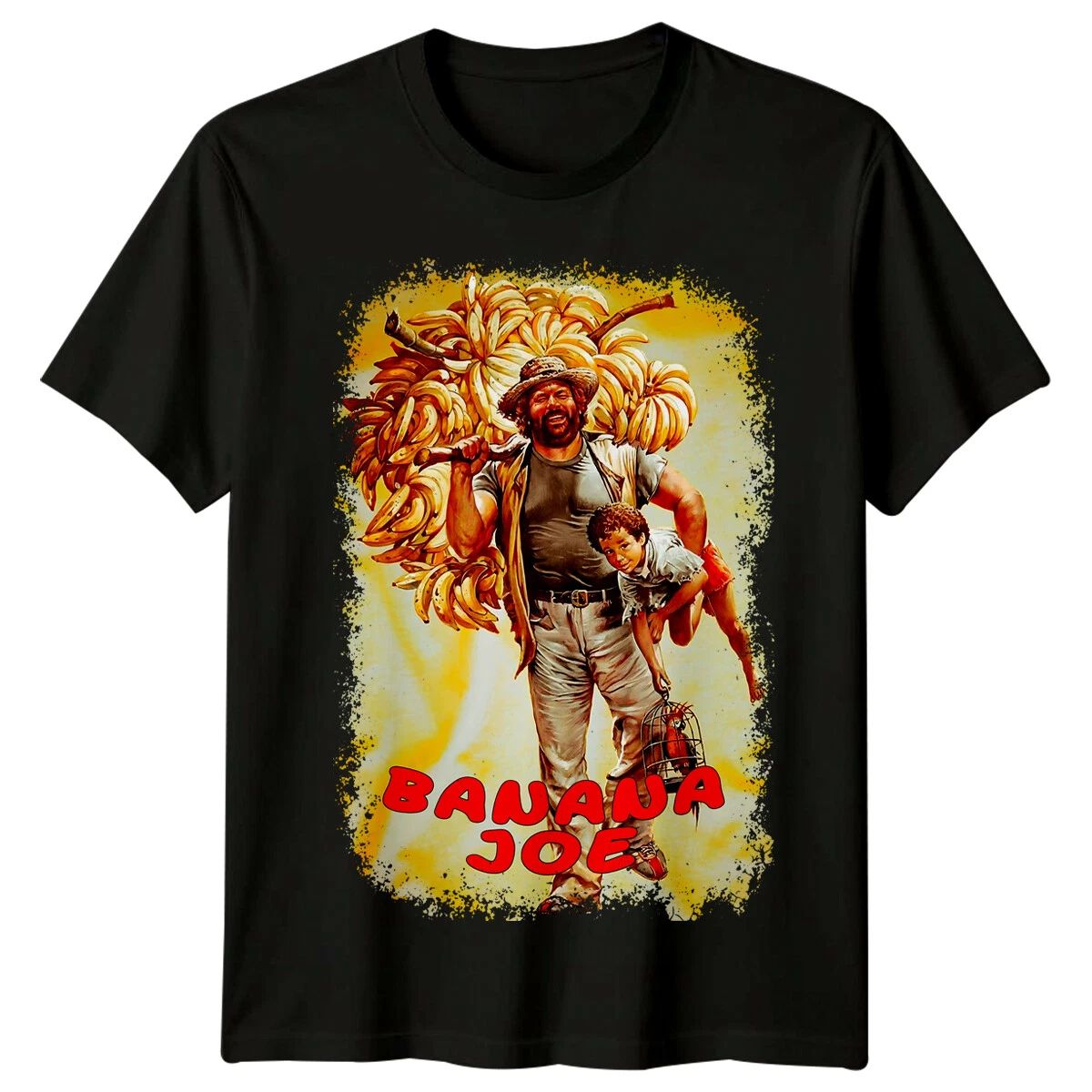 Banana Joe (1982) Movie Poster Inspired T-Shirt Retro 80s Tee