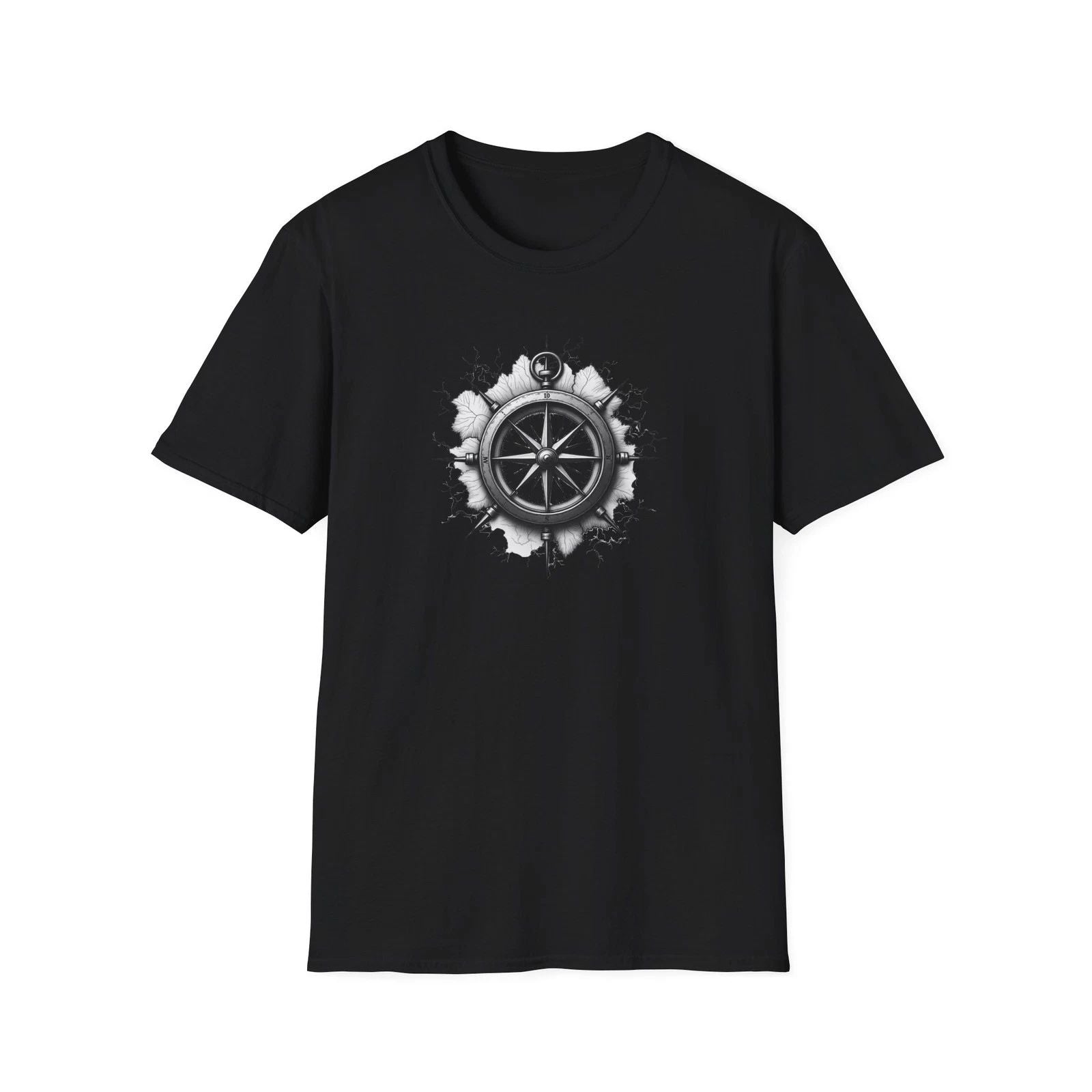 Map Compass Navigation Tee | Navigation Design