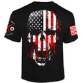 Liberty or Death T-shirt I Knives Out I Veteran I Military I Flag Skull Patriot