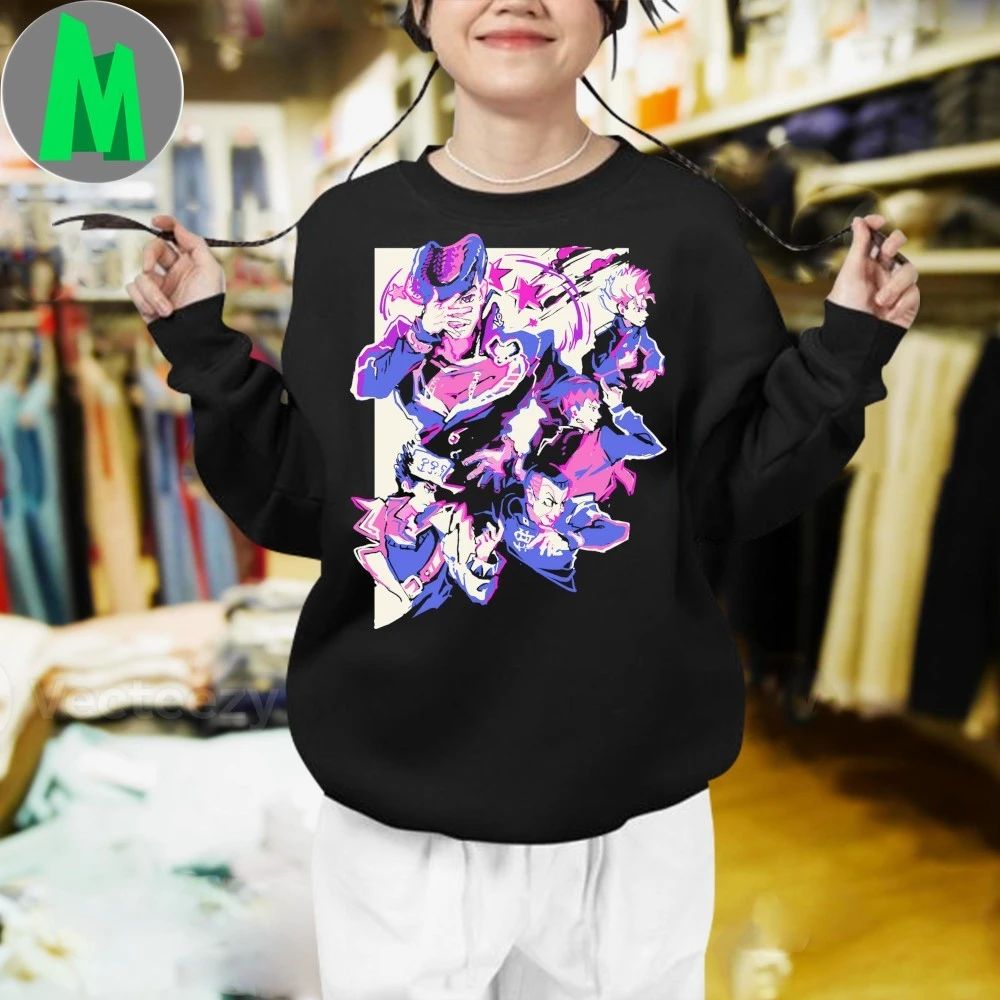 Original Morioh-cho Warriors JoJo’s Bizarre Adventure T-shirt