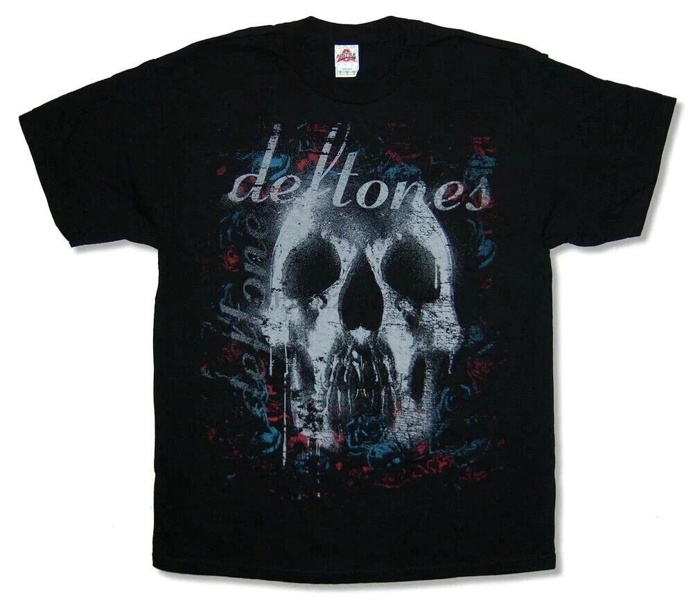 Deftones Skull Black T Shirt New Band Merch