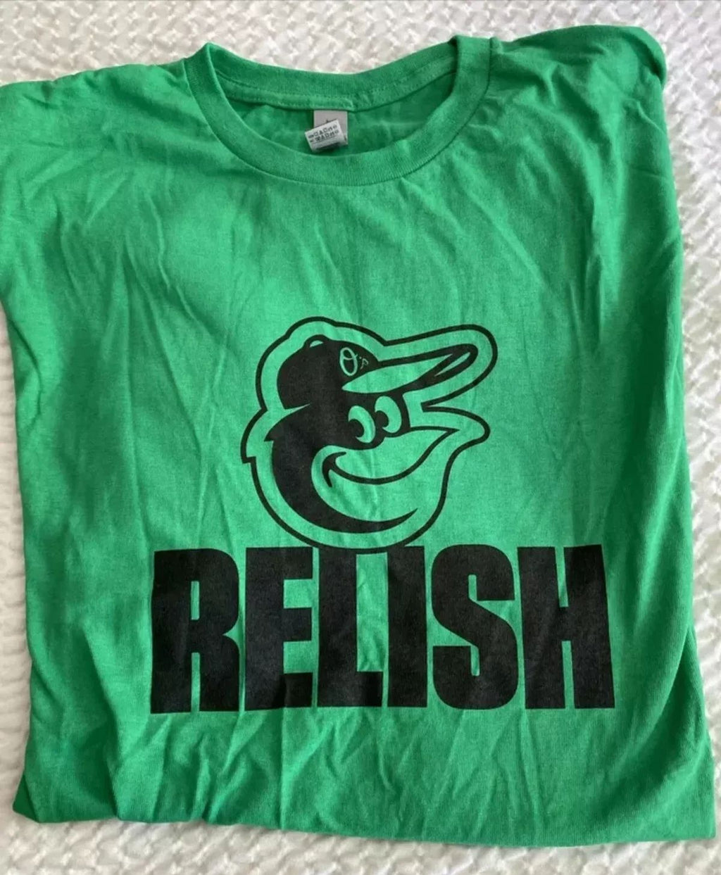 Orioles Relish Hot Dog Race T-Shirt Giveaway - USA Size