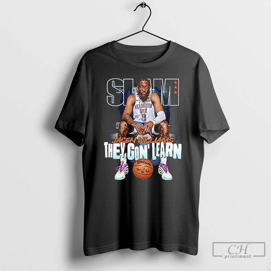 Premium Slam Jalen Williams They Gon Learn Oklahoma City Thunder Ceramic Ceramic And Classic Dad