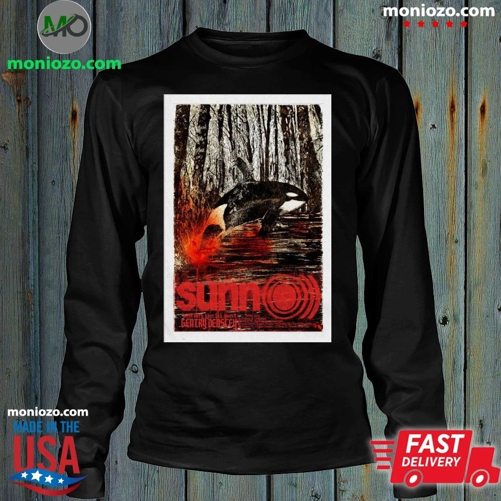 Original Poster Sunn O Band Tour 2026 Shirt