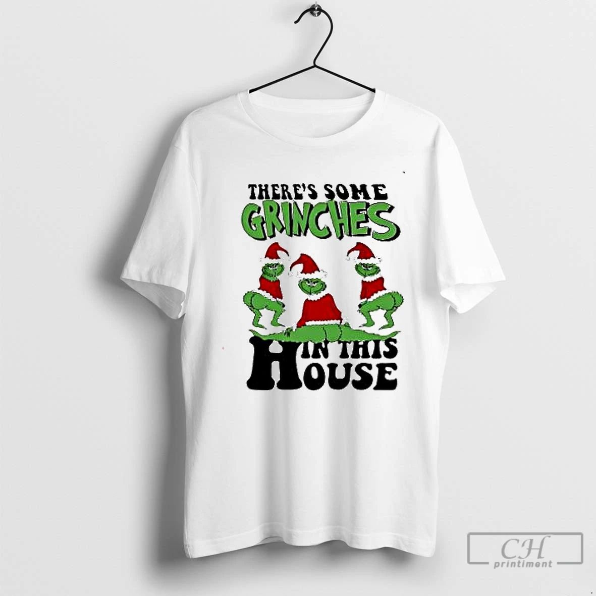Premium Spread Holiday Cheer With Our Grinch Perfect For Festive Fun T Shirts