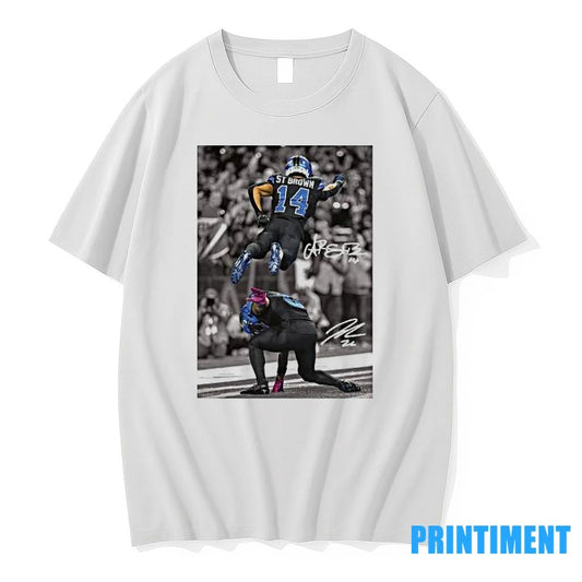 Jahmyr Gibbs And St Brown Detroit Grit Tshirts Sweater