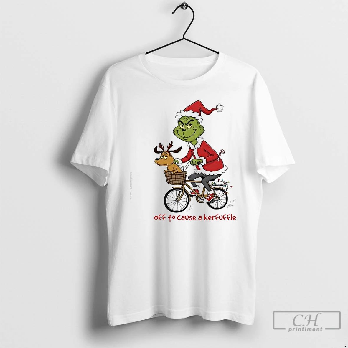 Premium Grinch Off To Cause A Kerfuffle T Shirts