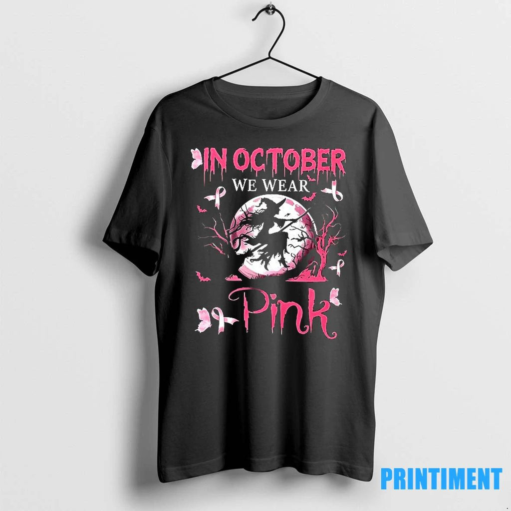Halloween Pink Coquette Cancer Breast Cancer Awareness Tshirts Sweater
