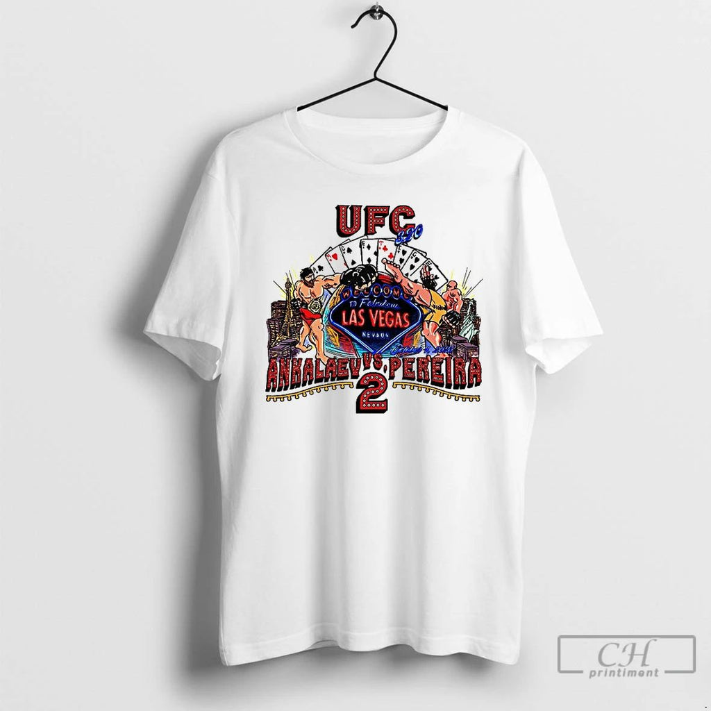 Classic Magomedankalaev Vs Alexpereira Ufc 320 Welcome To Fabulous Las Vegas Nevada T Shirts