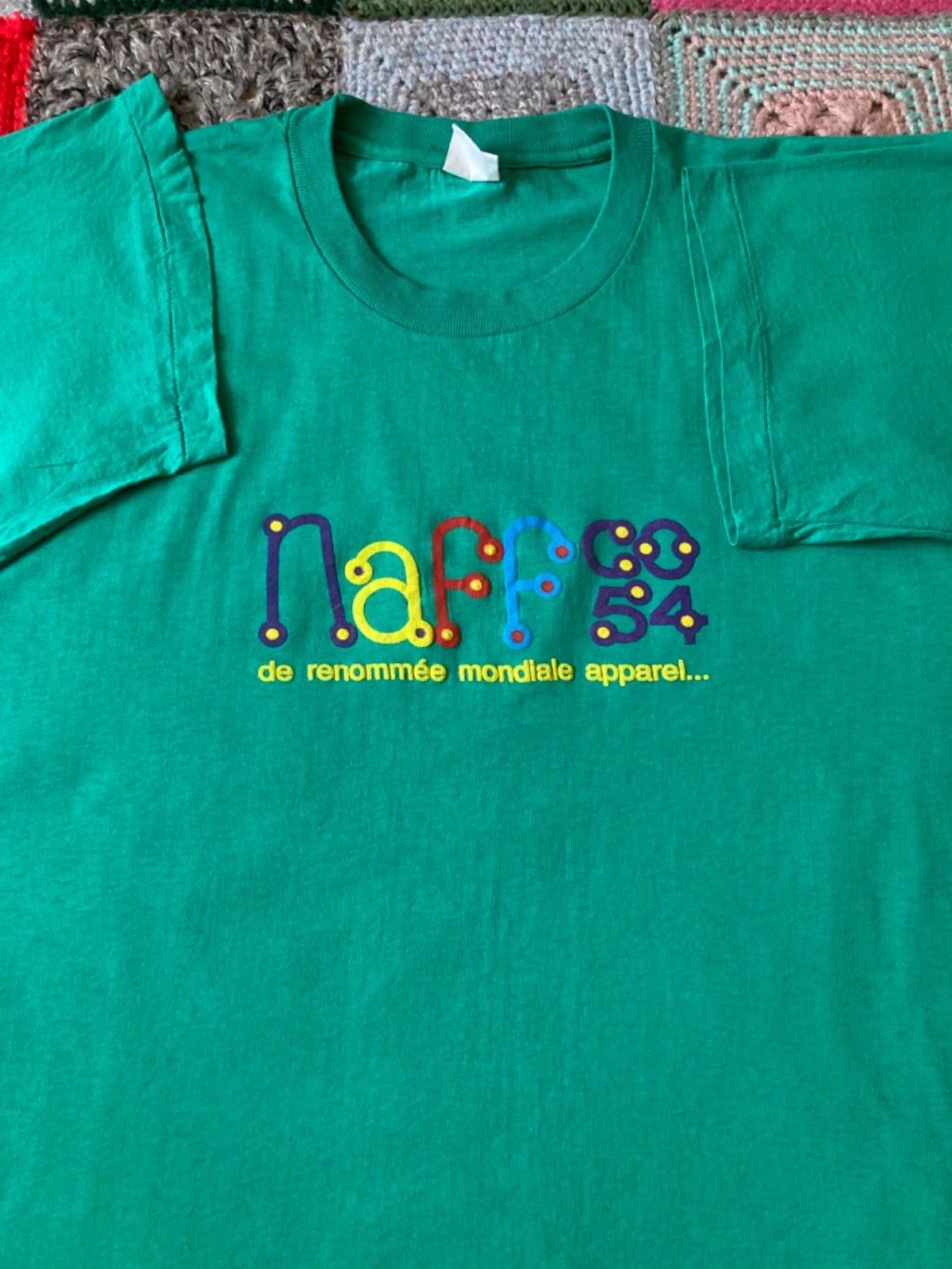 Vintage 90s Naffco 54 UK Fashion Street Wear Tee