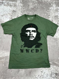 Men’s Che Guevara 00s Vintage Olive Green Military Army Style T-Shirts size M