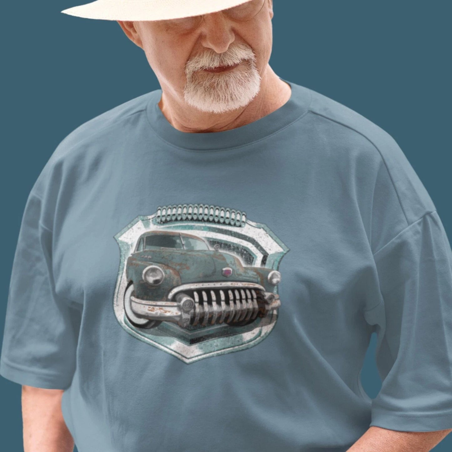 Classic Car Shirt featuring rusted Green 50 Buick Special - Unisex t-shirt